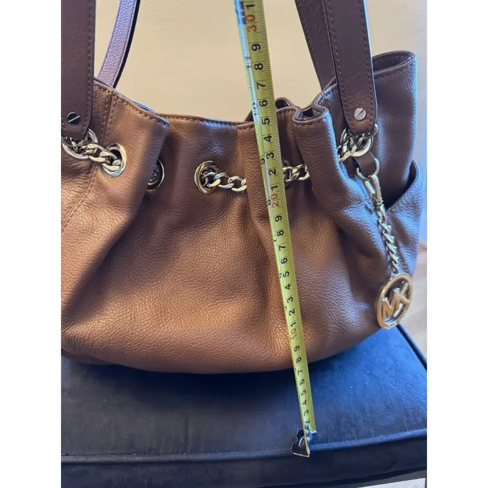 Michael Kors Jet Set large Gold Chain O-Ring Tote bag - Picture 5 of 12